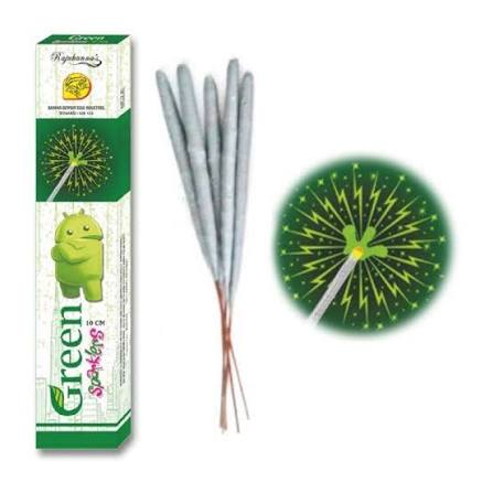 10 CM RED SPARKLERS